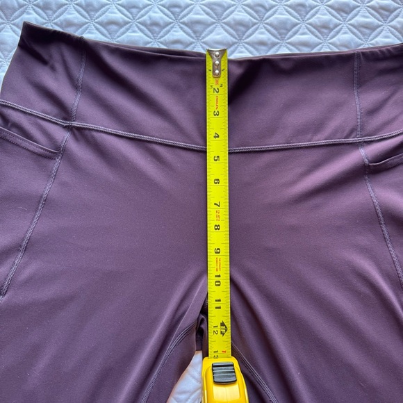 Patagonia Maipo 7/8 Stash Tights Leggings Plum Purple Size XXL - Picture 7 of 12